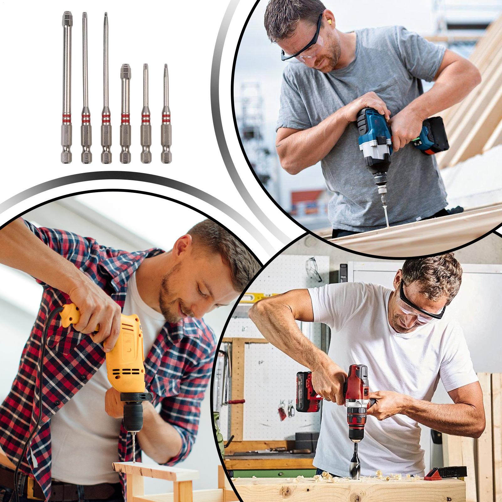 Electronics Repair Garage - Magnetyczne końcówki do wkrętaka 6-częściowy uniwersalny