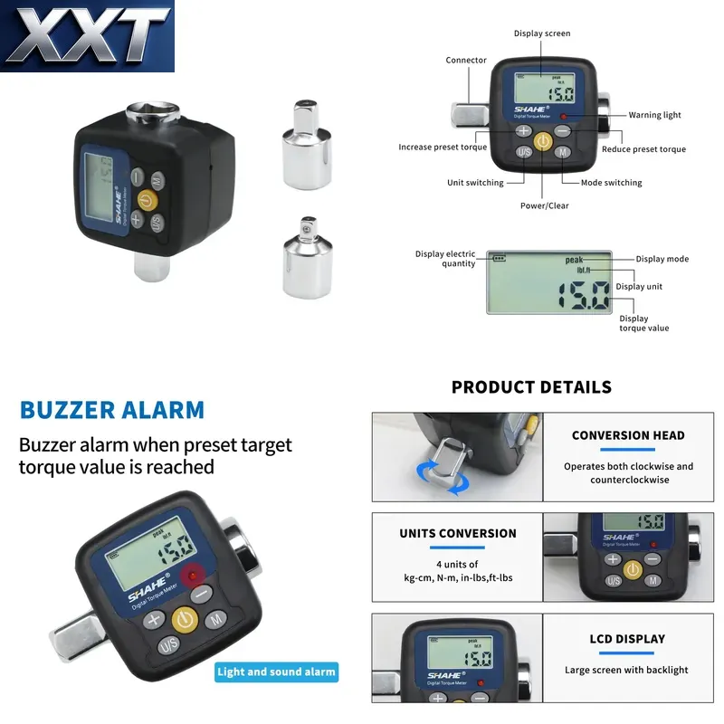 Electronics Repair In Usa - Adapter do cyfrowego klucza dynamometrycznego XXT