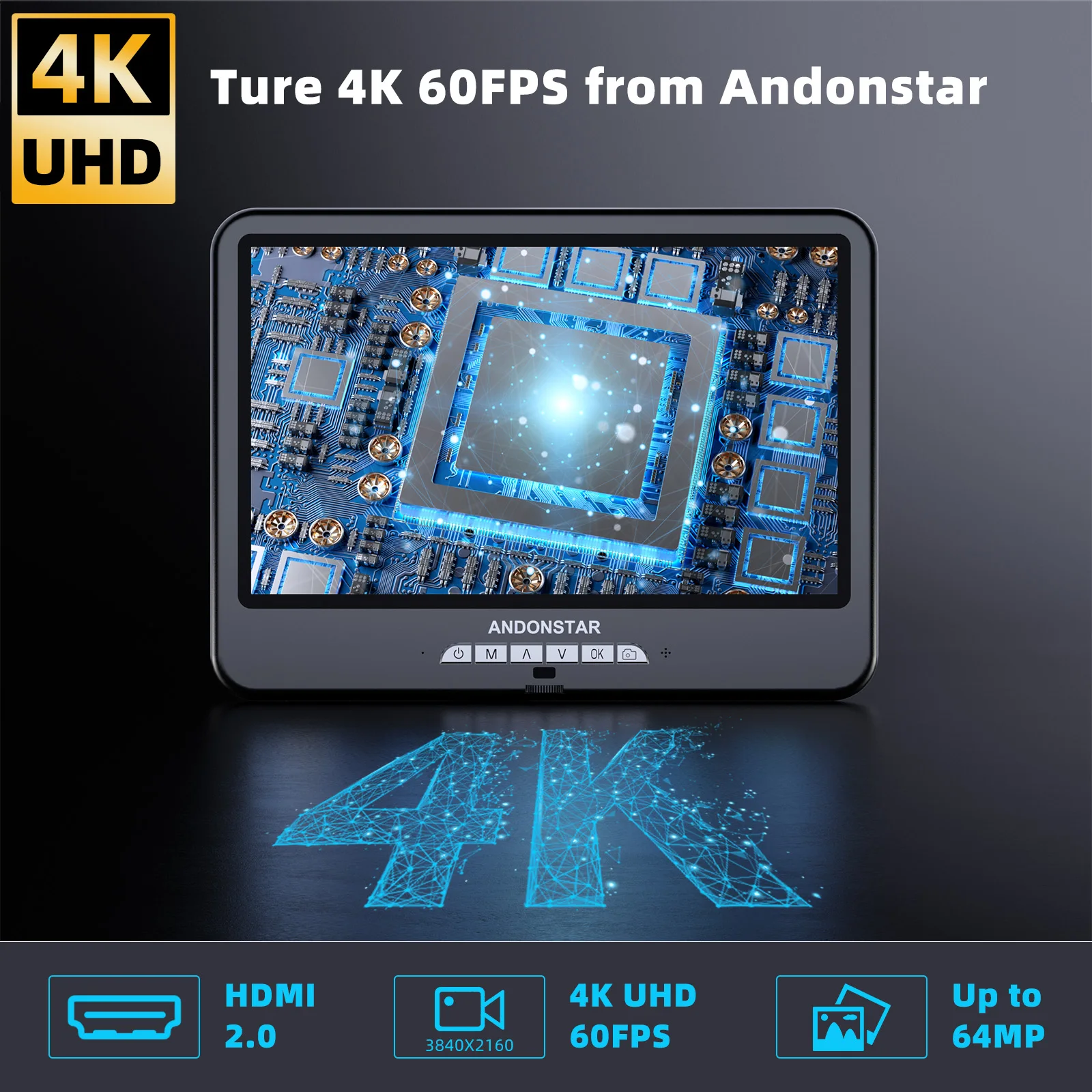 Andonstar AD210S-Pro 4K 60FPS  – Electronics Repair In Usa recenzja i cena