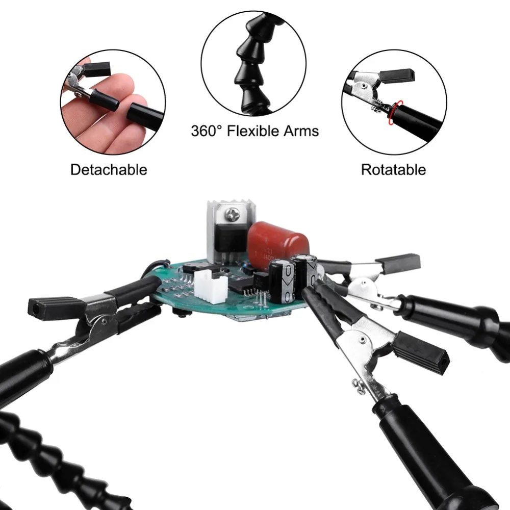 NEWACALOX lutowanie trzecia rę – Electronics Repair Table recenzja i cena